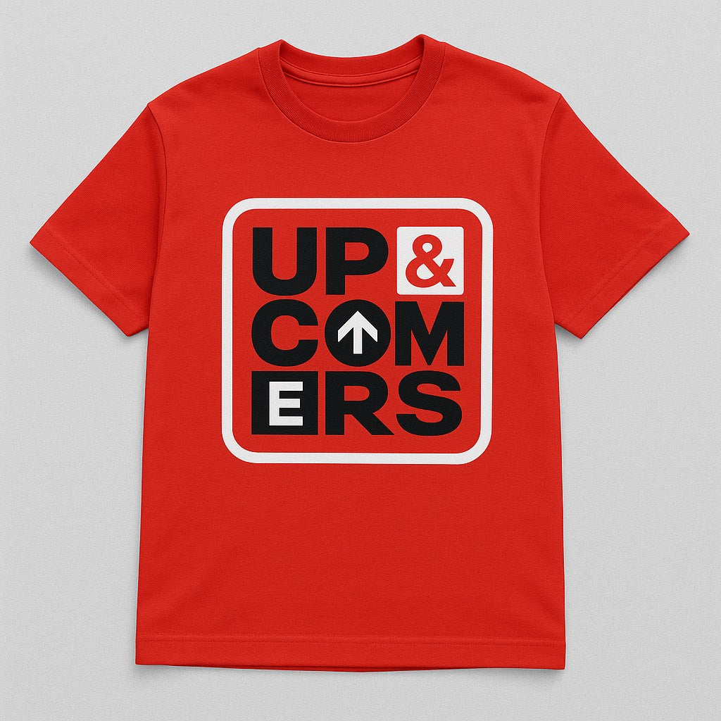 UPANDCOMERS CLASSIC TEE RED