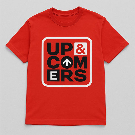 UPANDCOMERS CLASSIC TEE RED